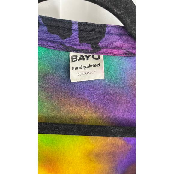 Vintage Wearable Art to wear Multicolor Abstract Button-Blazer Jacket  OS - Picture 13 of 13